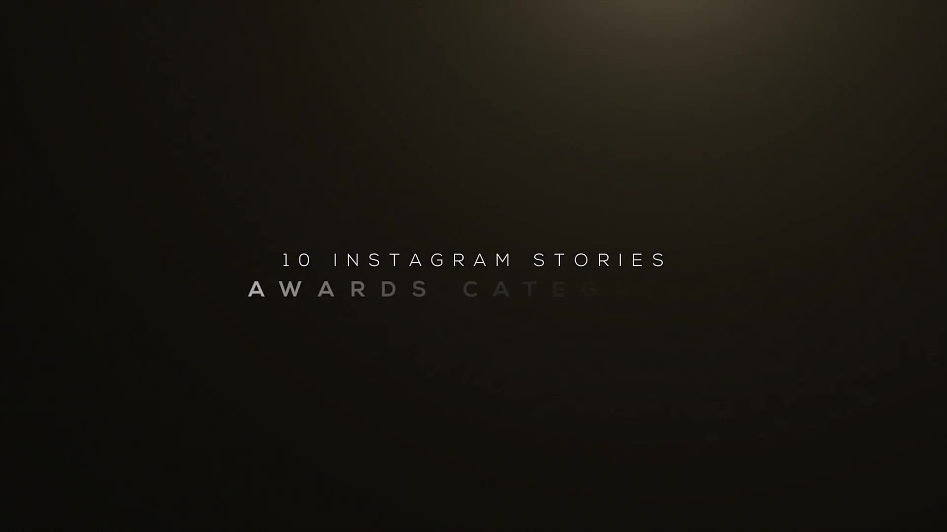 Awards Instagram Stories Videohive 25762056 After Effects Image 1