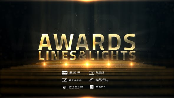 Awards | Lines&Lights - Videohive Download 26895896