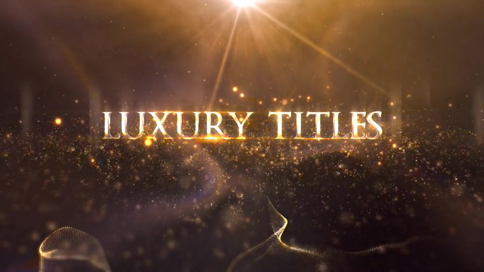 Awards Luxury Titles - Download Videohive 20800406