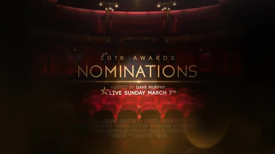 Awards Nominations Promo - Download Videohive 15437335