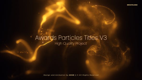 Awards Particles Titles V3 - Videohive 39936550 Download