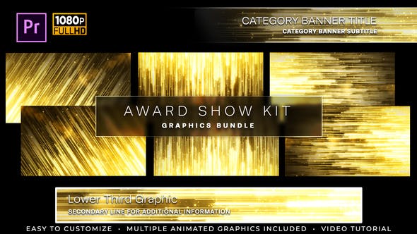 Awards Show Kit | MOGRT for Premiere Pro - 24867219 Videohive Download