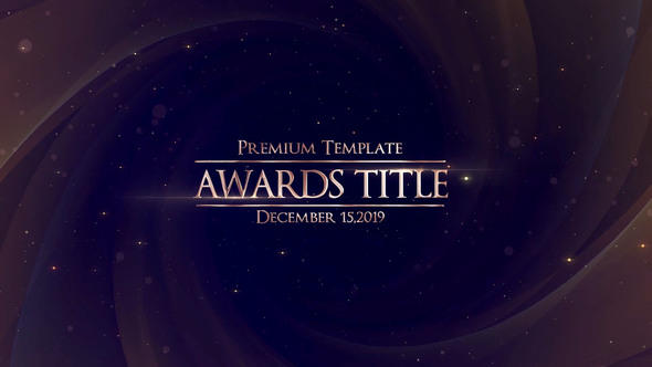 Awards Title - Download Videohive 22971296