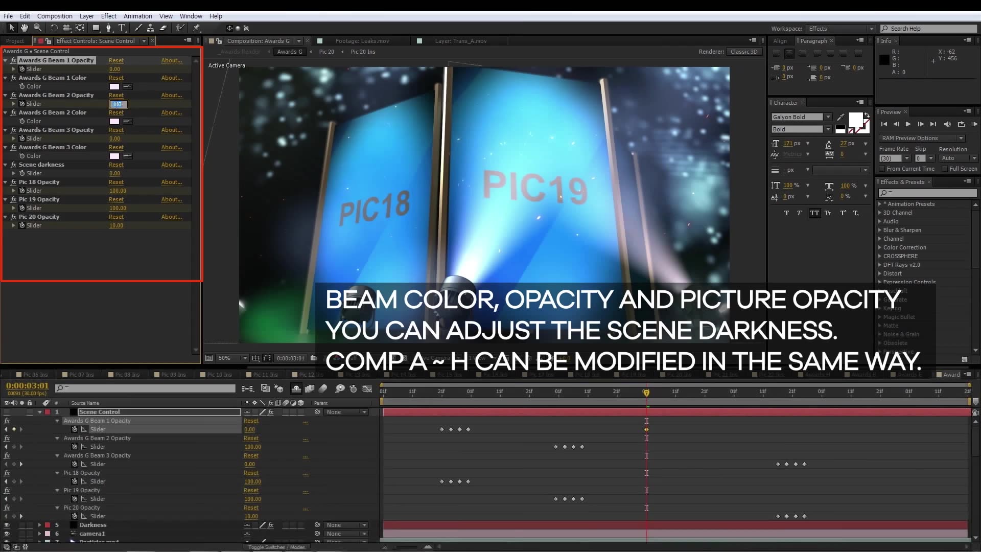 Awards Titles Ceremony Show Videohive 24139655 After Effects Image 11