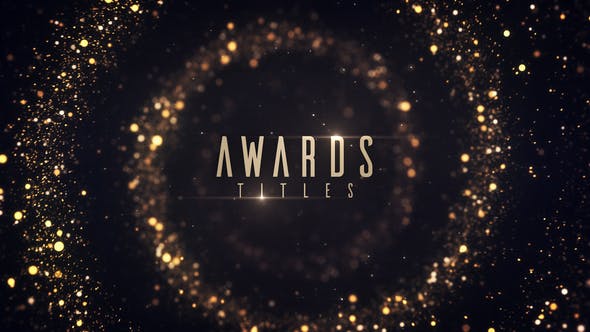 Awards Titles - Download Videohive 22634467