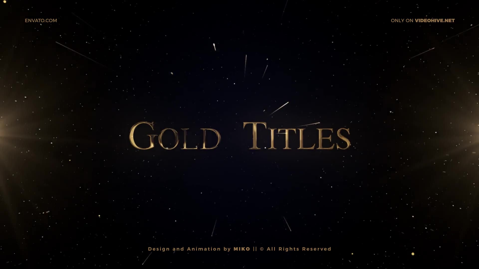 Awards Titles Gold Videohive 24991064 After Effects Image 2