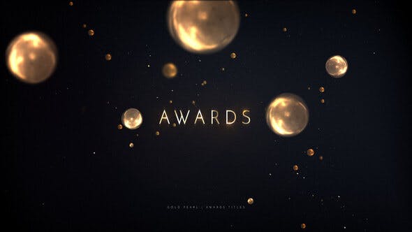 Awards Titles | Gold Pearls - Download 24391604 Videohive