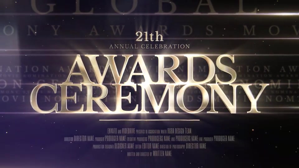 Awards Titles | Golden Ceremony Videohive 29575290 Premiere Pro Image 11