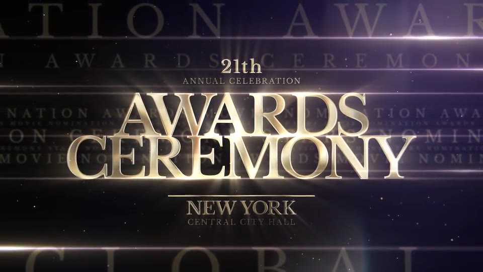 Awards Titles | Golden Ceremony Videohive 29575290 Premiere Pro Image 2
