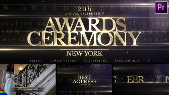 Awards Titles | Golden Ceremony - Download Videohive 29575290