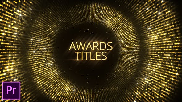 Awards Titles Premiere Pro - 24604128 Videohive Download