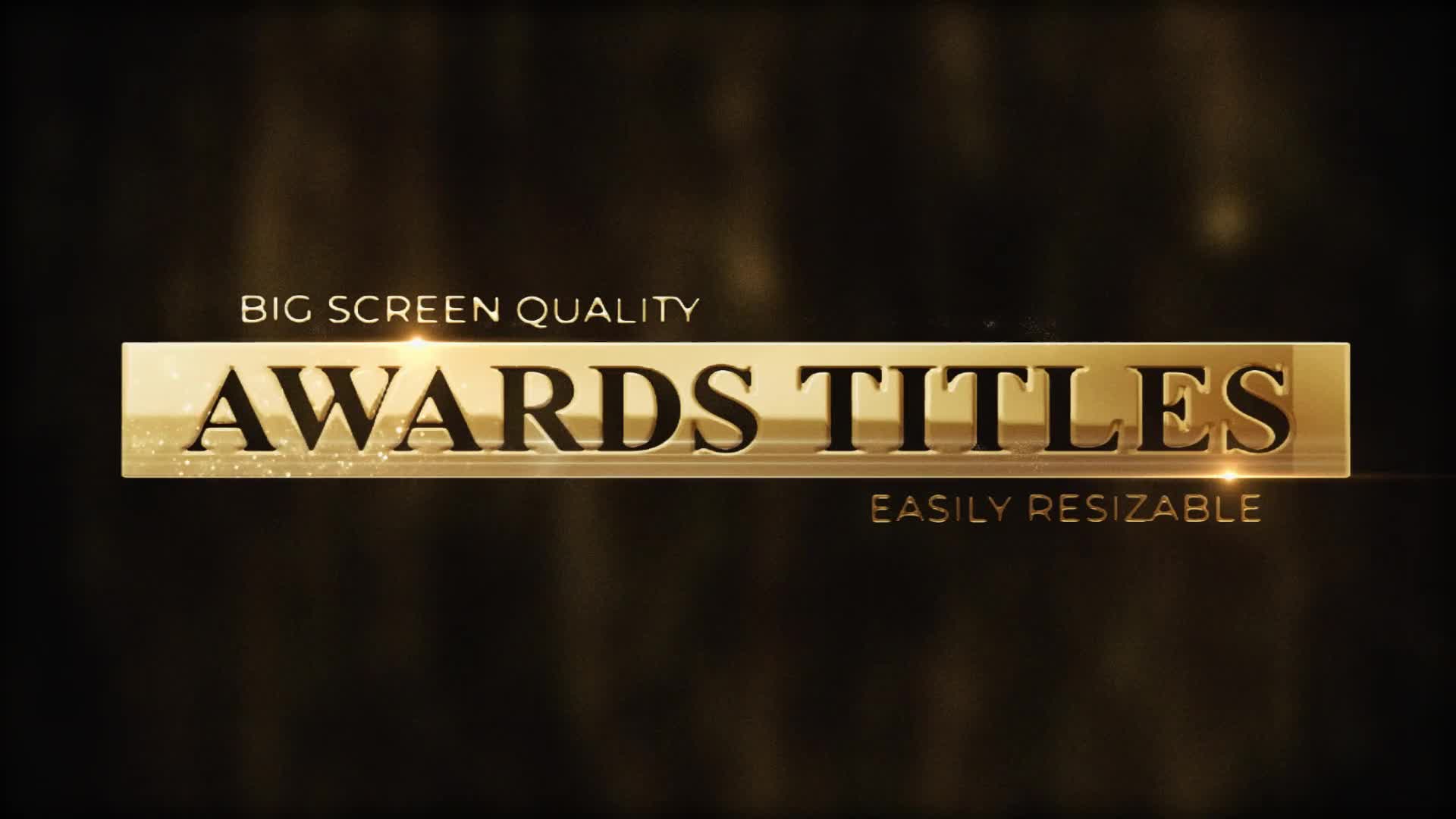 Awards Сeremony Gold Silver Lowerthirds Pack 2 Videohive 50842942 After Effects Image 2