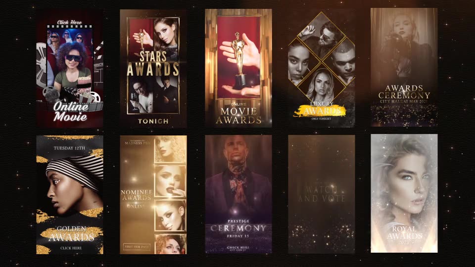 Awards/Gold Luxury Instagram Stories Videohive 31560460 After Effects Image 2