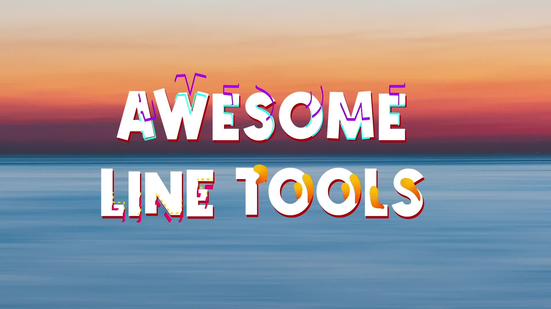 Awesome Lines Tools | After Effects Videohive 34146845 After Effects Image 1