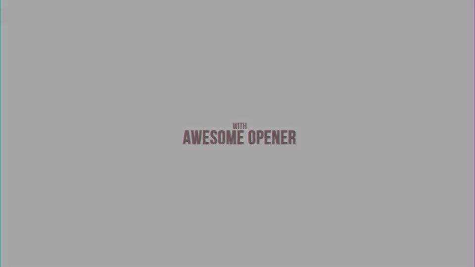 Awesome Opener - Download Videohive 19322241