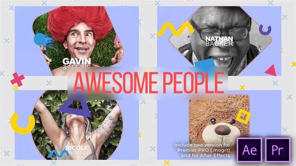 Awesome People Slideshow - 29360584 Download Videohive