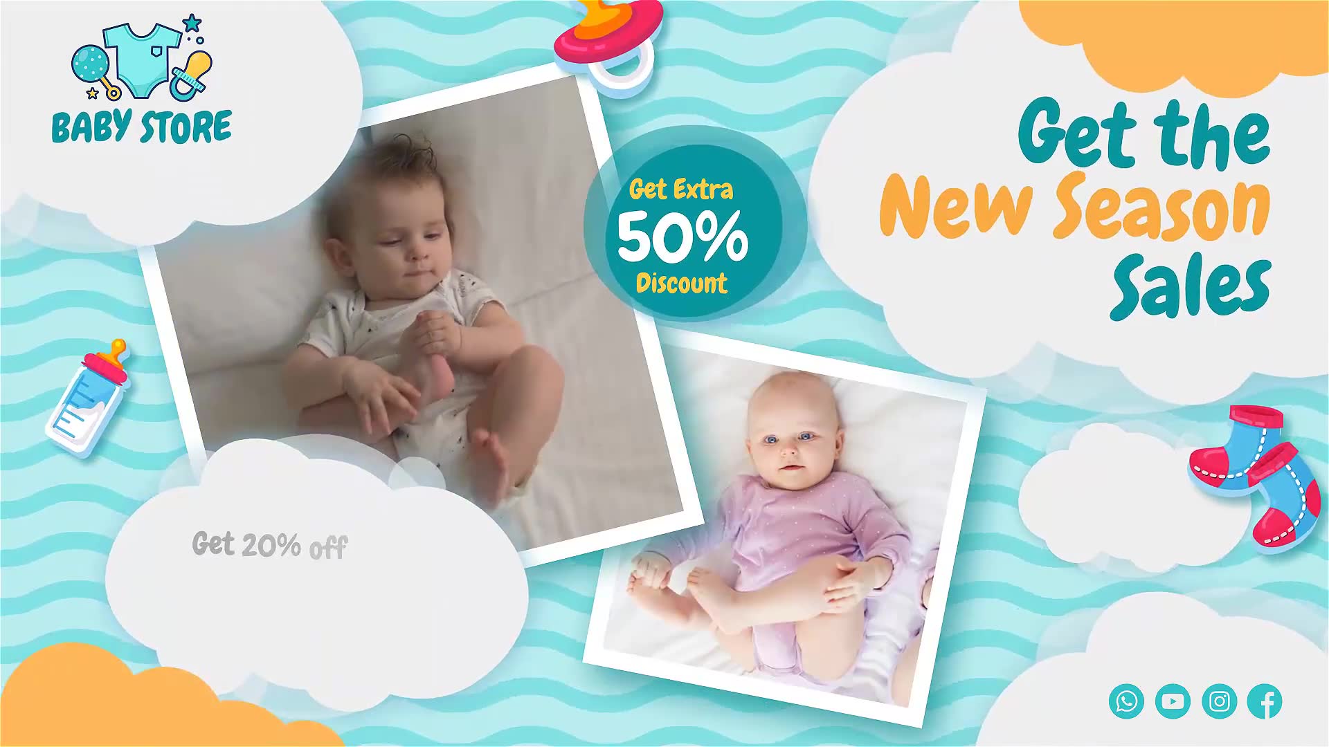Baby Clothing Store Promo Videohive 35351184 Premiere Pro Image 2