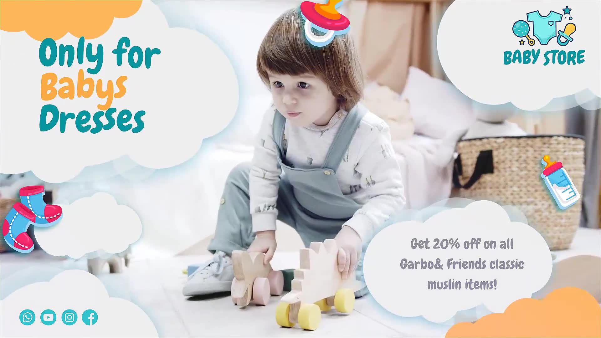 Baby Clothing Store Promo Videohive 35351184 Premiere Pro Image 8