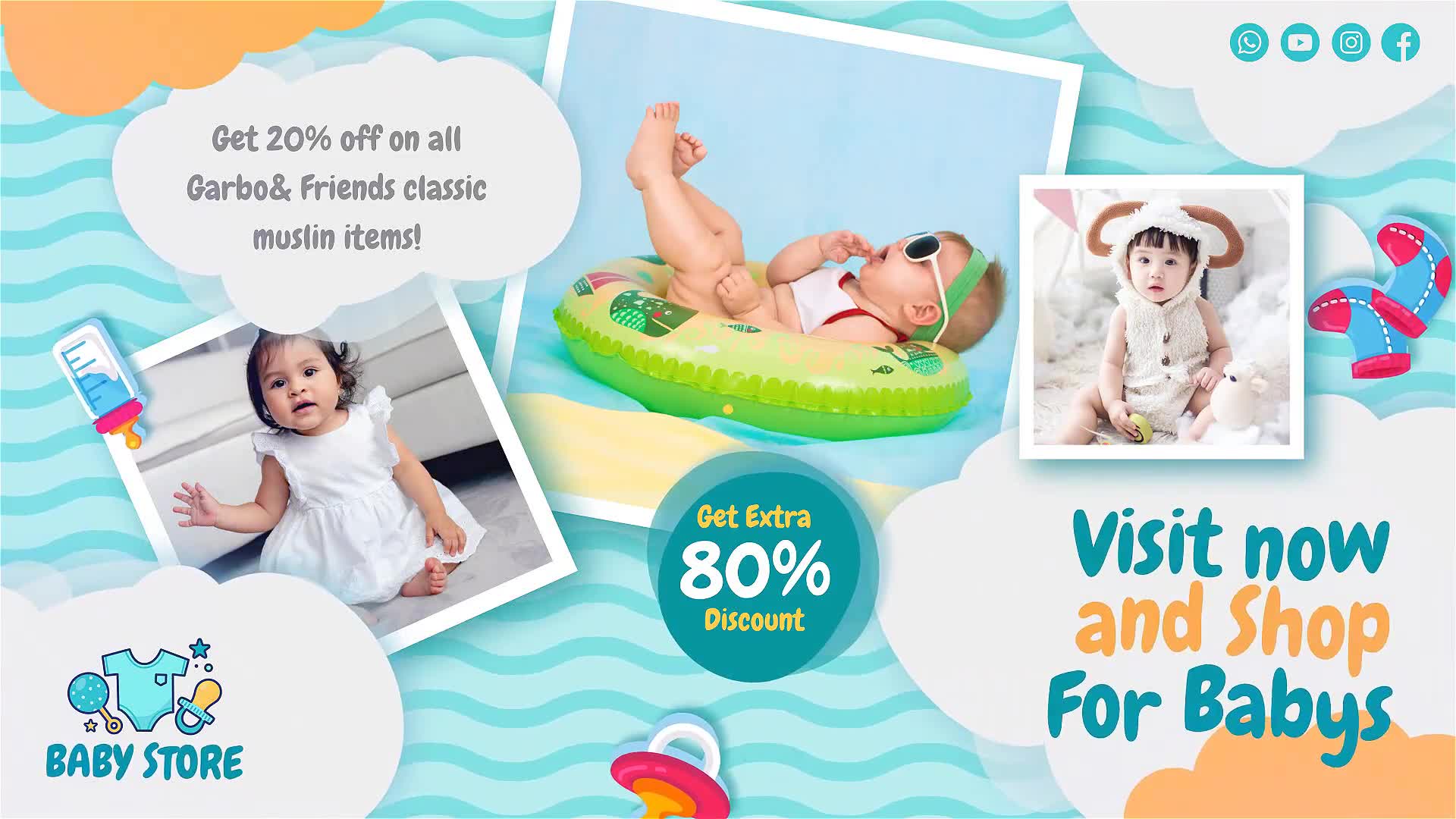 Baby Clothing Store Promo Videohive 35351184 Premiere Pro Image 9