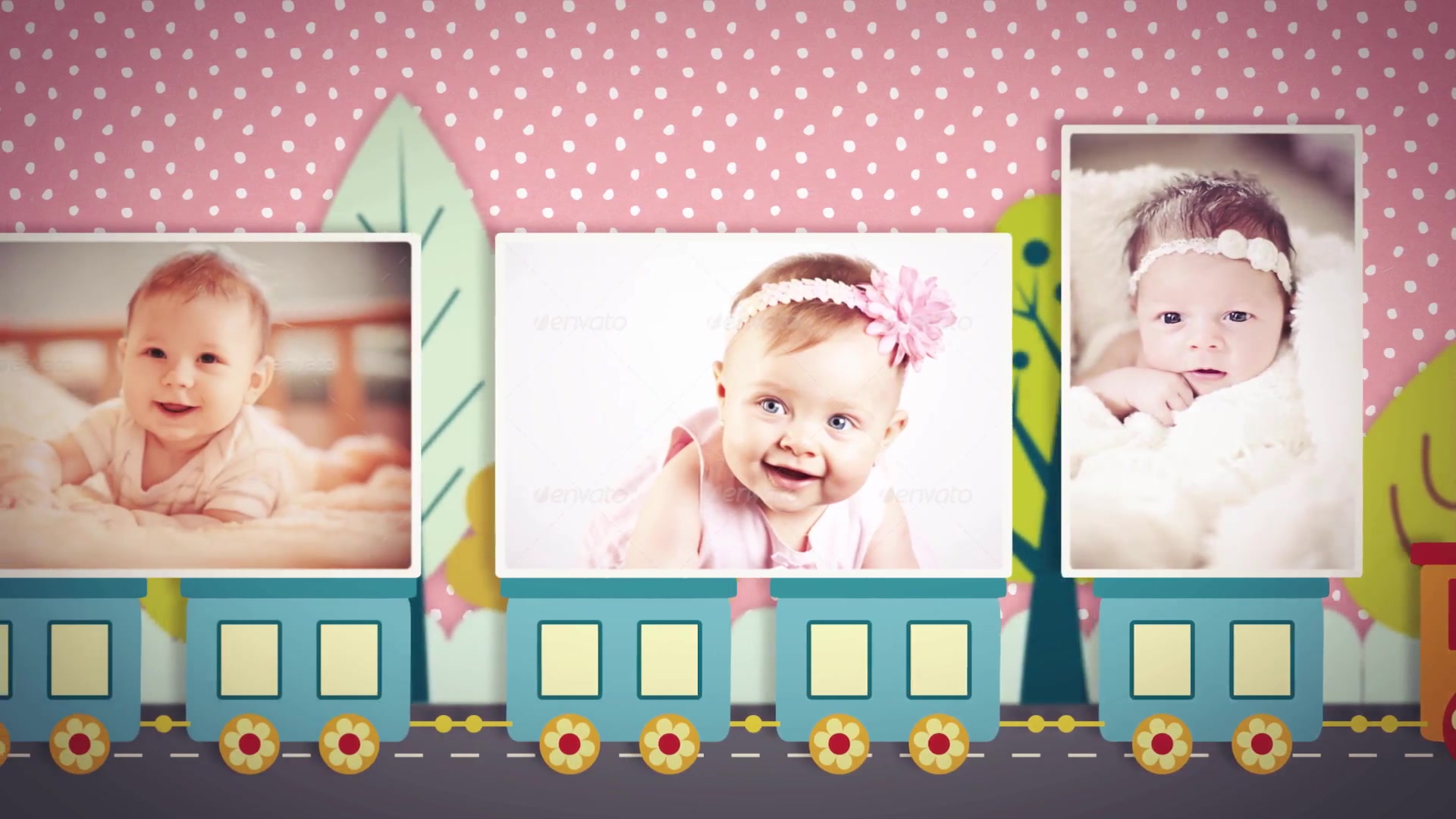 baby birthday album after effects template free download