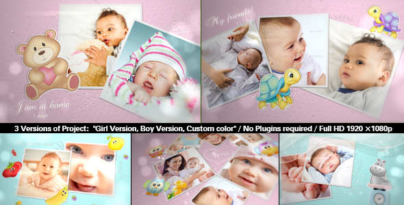 Baby Photo Album | Lovely Slideshow - Download Videohive 20078217