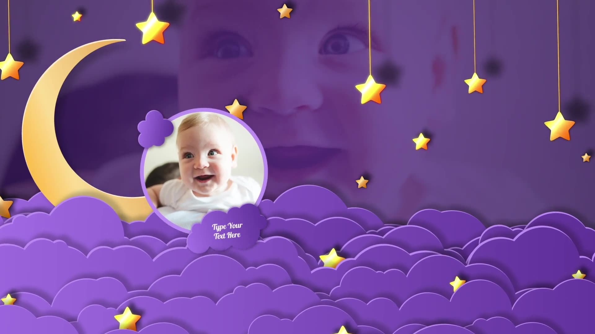Baby Photo Album Nightly Slideshow Videohive 34718502 After Effects Image 2