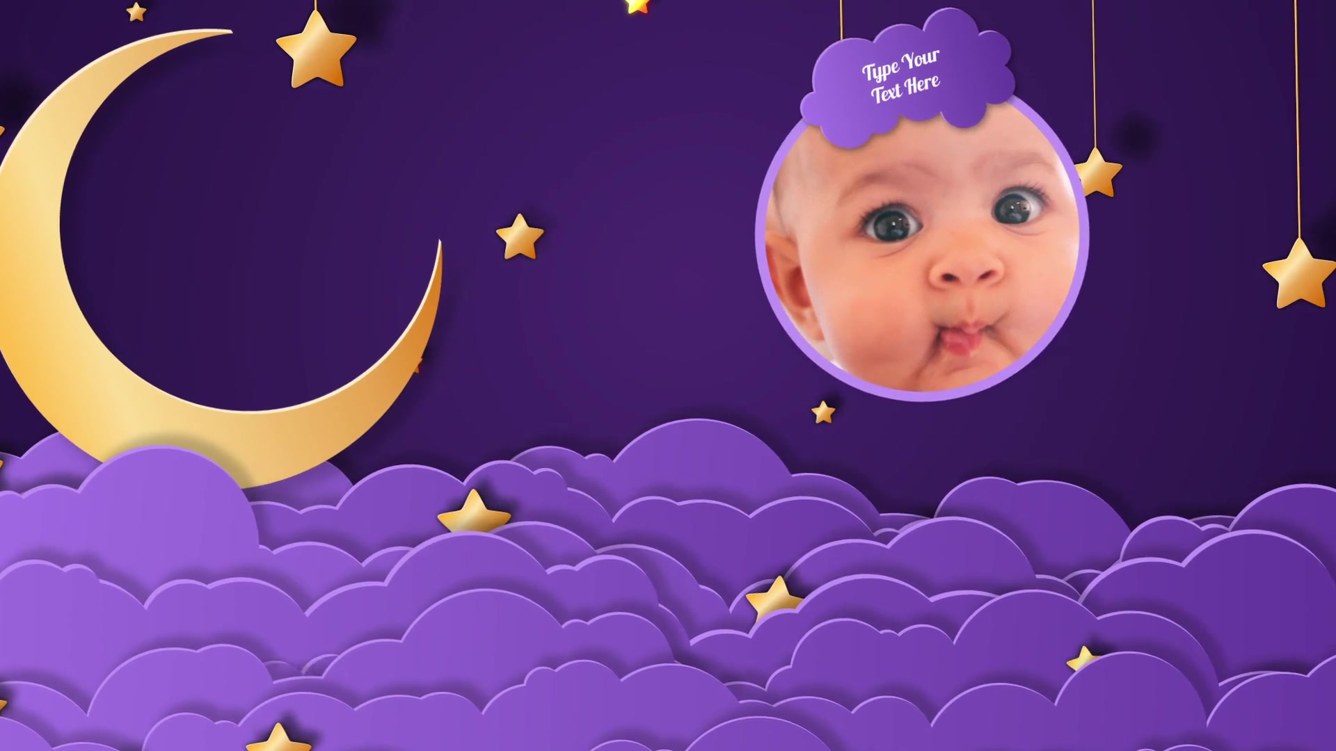 Baby Photo Album Nightly Slideshow Videohive 34718502 After Effects Image 3