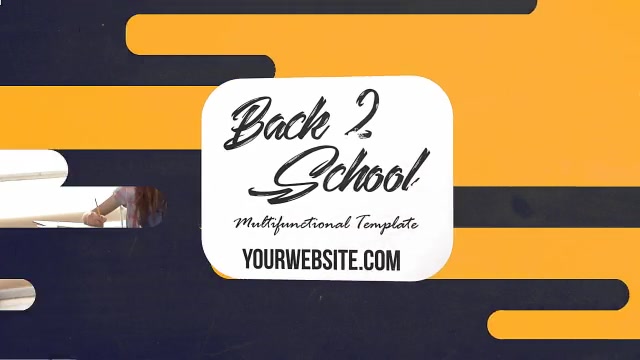 Back 2 School Broadcast Pack Videohive 20496690 After Effects Image 10