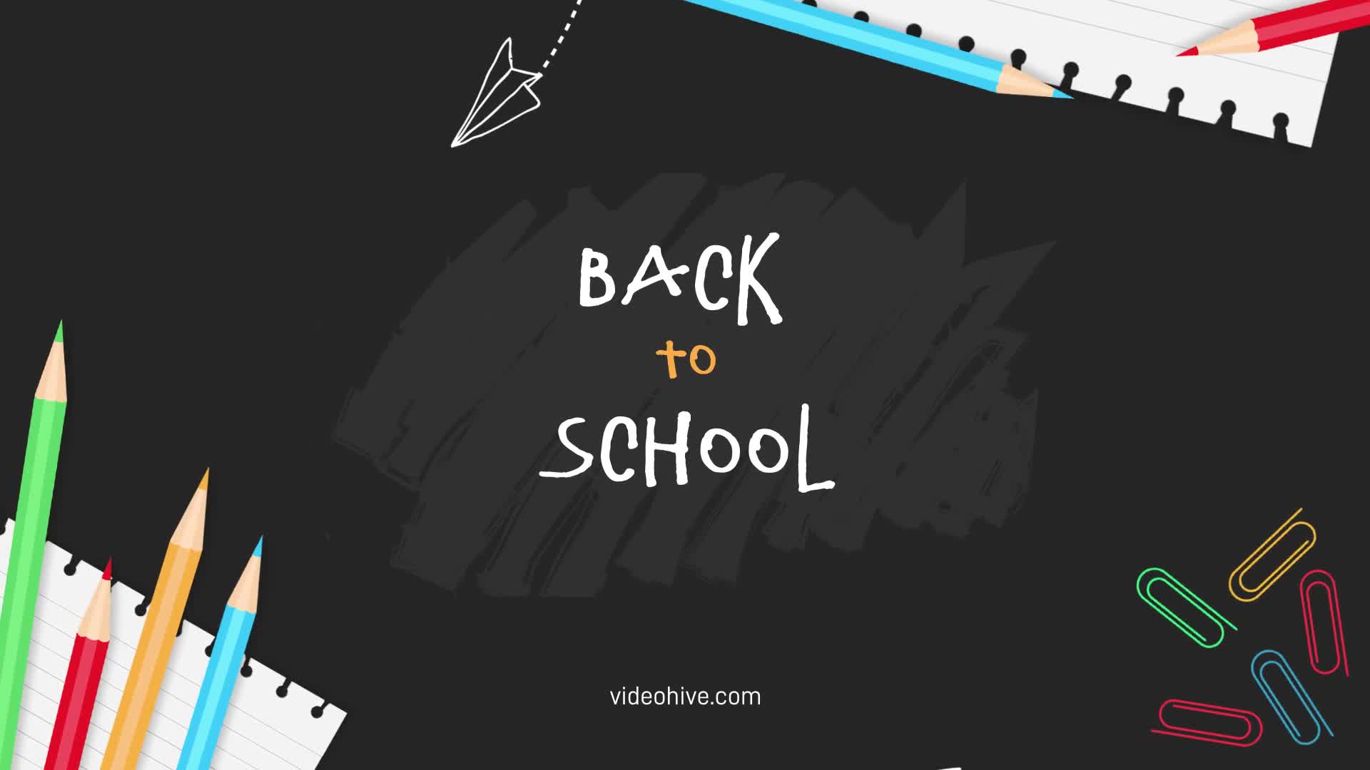 Back To School B156 Videohive 33941594 After Effects Image 1