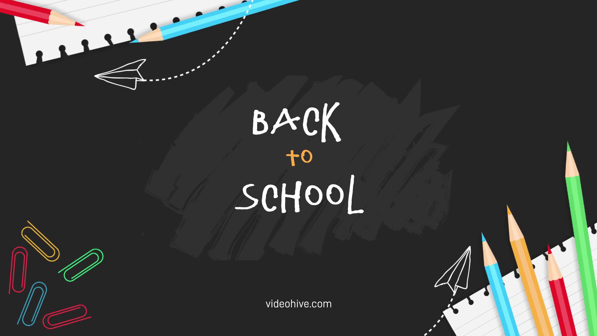 Back To School B156 Videohive 33941594 After Effects Image 13