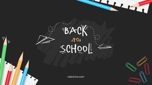 Back To School B156 - Videohive 33941594 Download