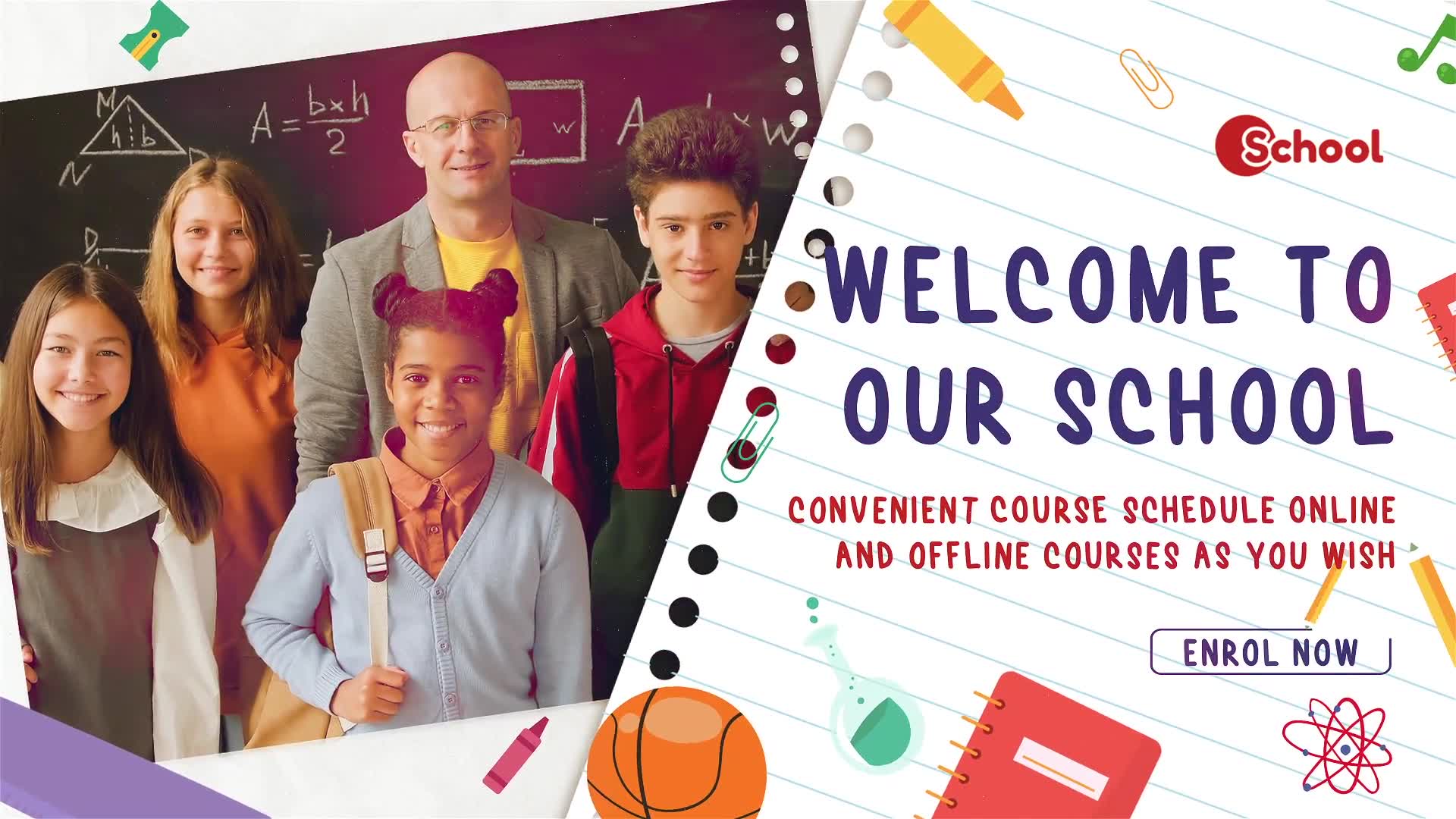 Back to School Videohive 33427739 Premiere Pro Image 2