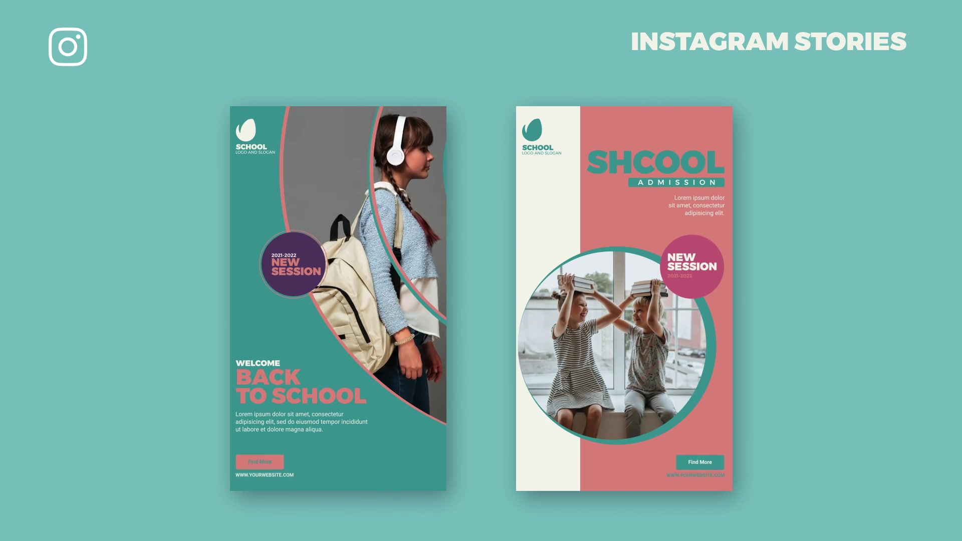 Back To School Instagram Post & Story B107 Videohive 33357591 After Effects Image 10