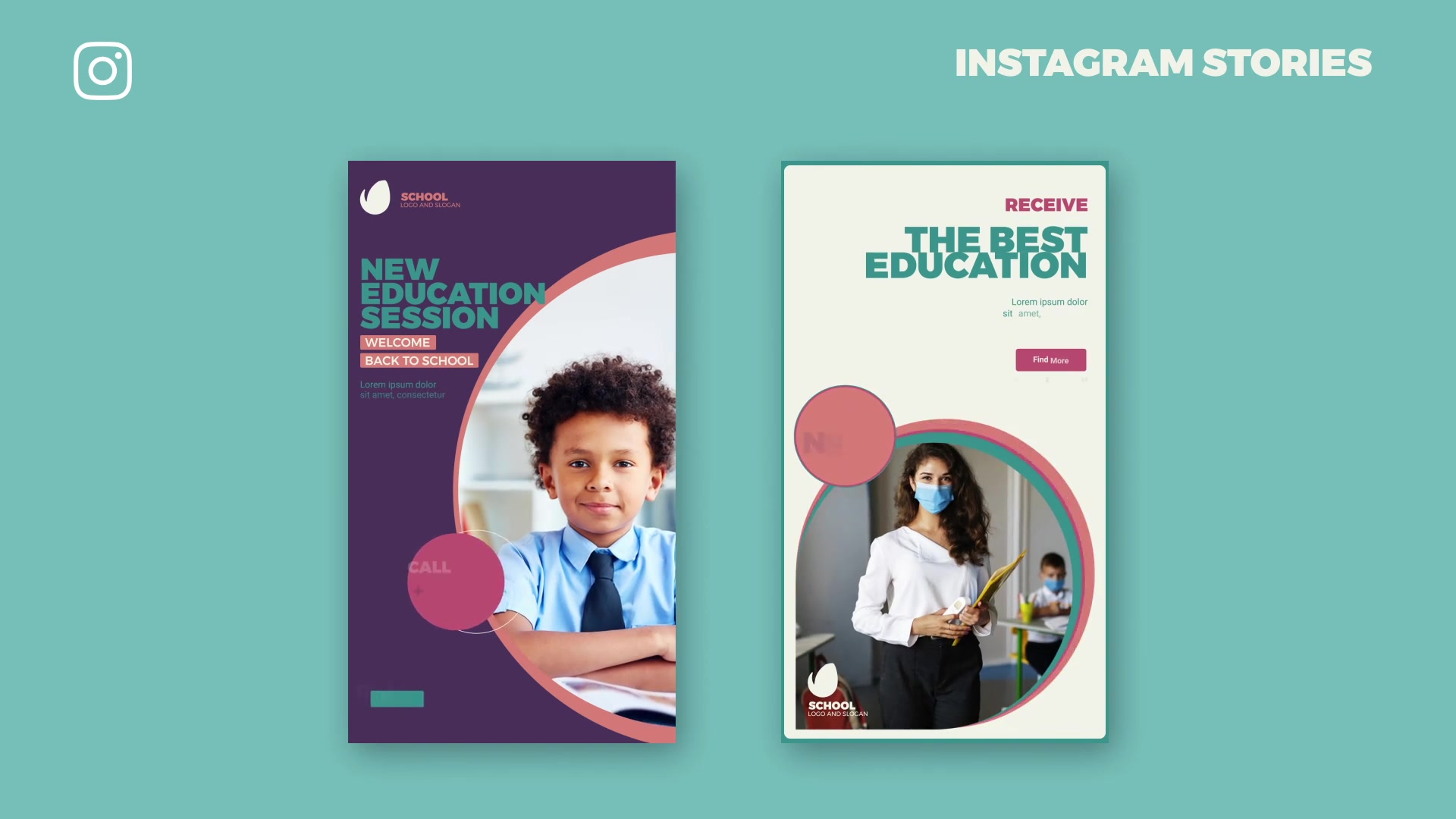 Back To School Instagram Post & Story B107 Videohive 33357591 After Effects Image 11