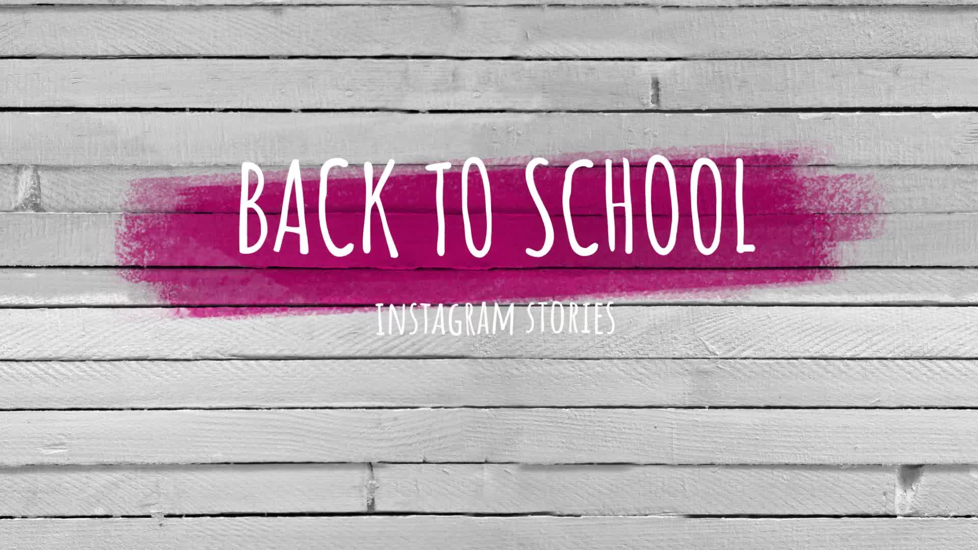 Back To School Instagram Stories Videohive 33284806 After Effects Image 1