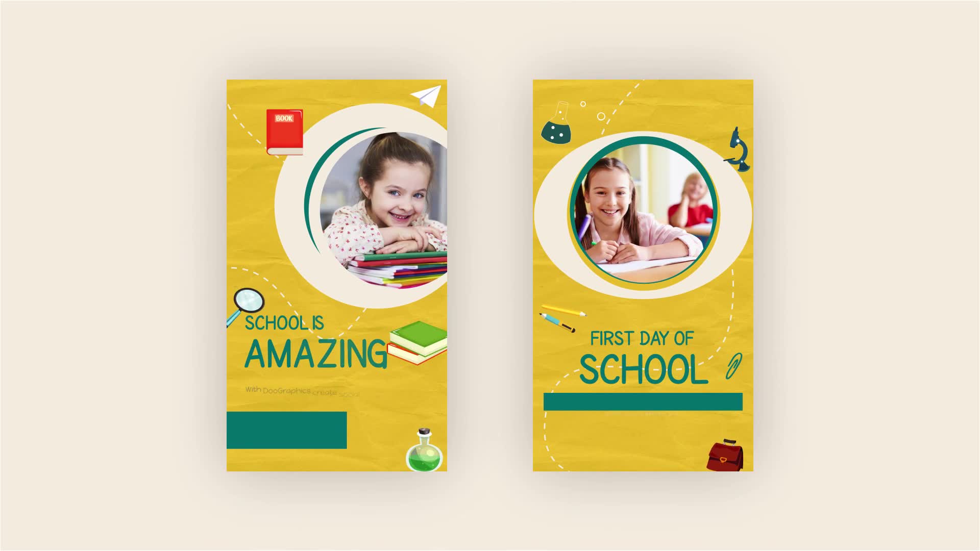 Back To School Instagram Stories Videohive 33966203 After Effects Image 2