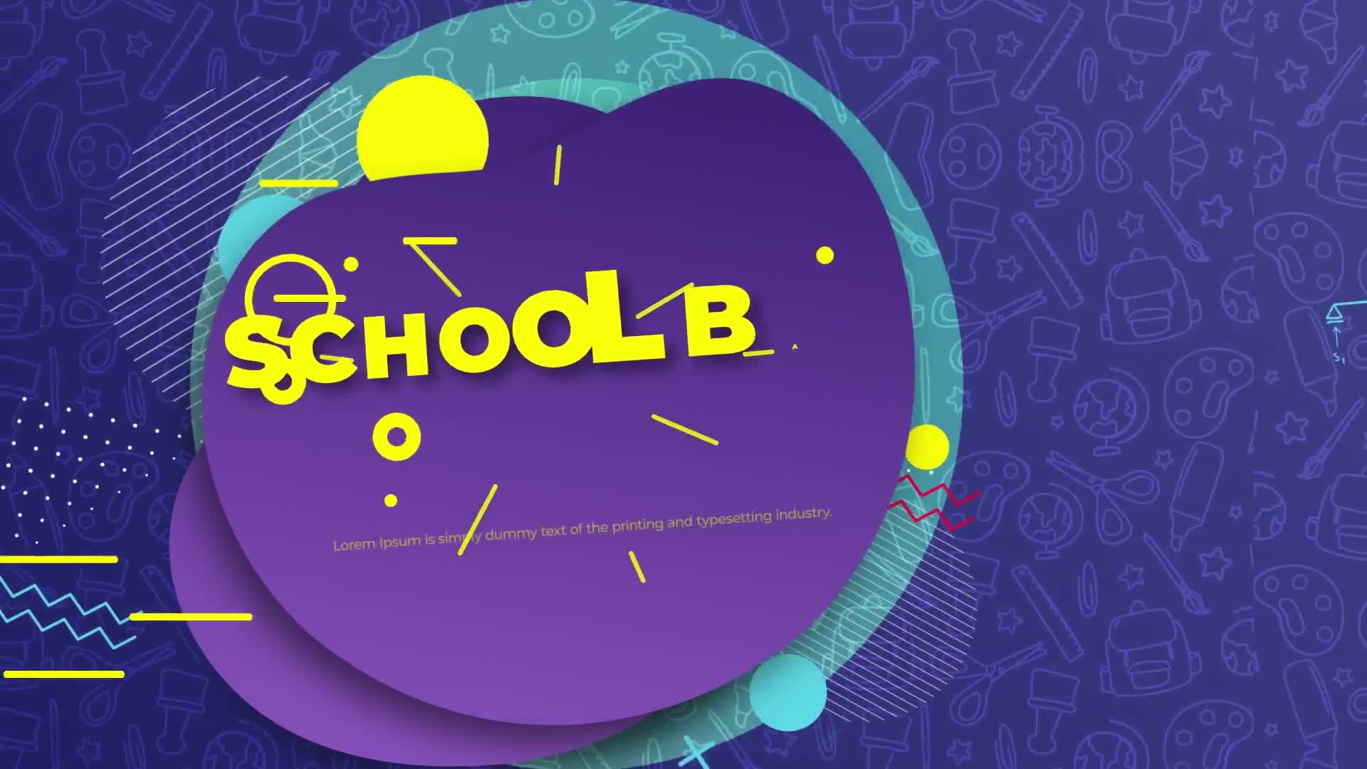 Back to School Intro Opener Videohive 28275390 After Effects Image 2