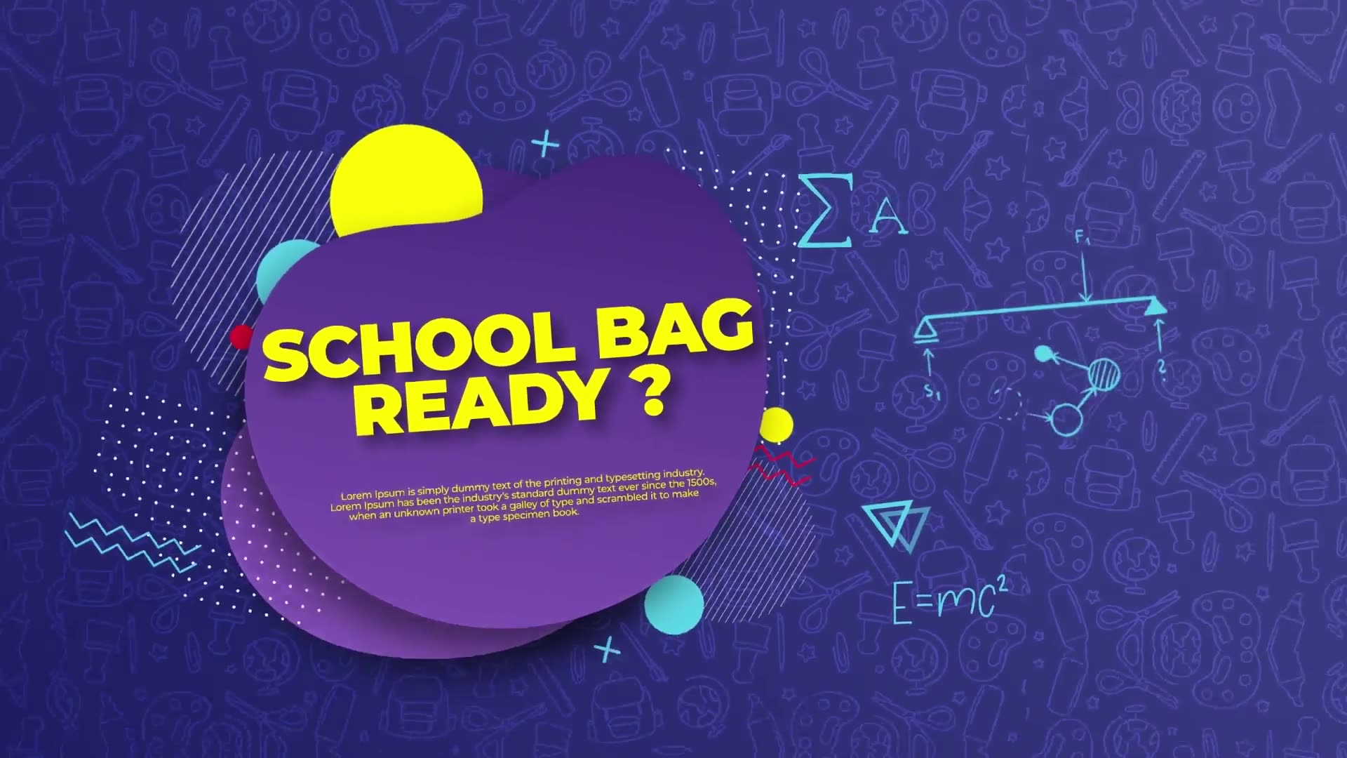 Back to School Intro Opener Videohive 28275390 After Effects Image 3