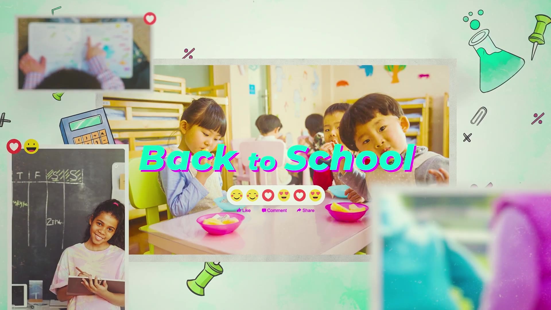 Back To School Intro Slideshow Videohive 28468543 After Effects Image 2