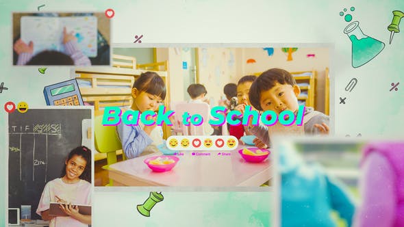 Back To School Intro Slideshow - 28468543 Download Videohive