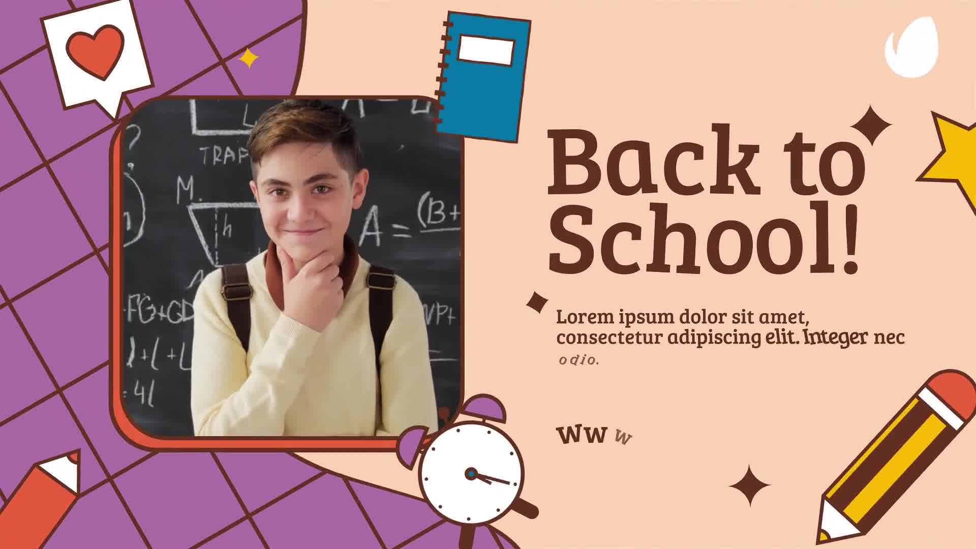 Back To School Intro Slideshow Videohive 38442698 After Effects Image 10