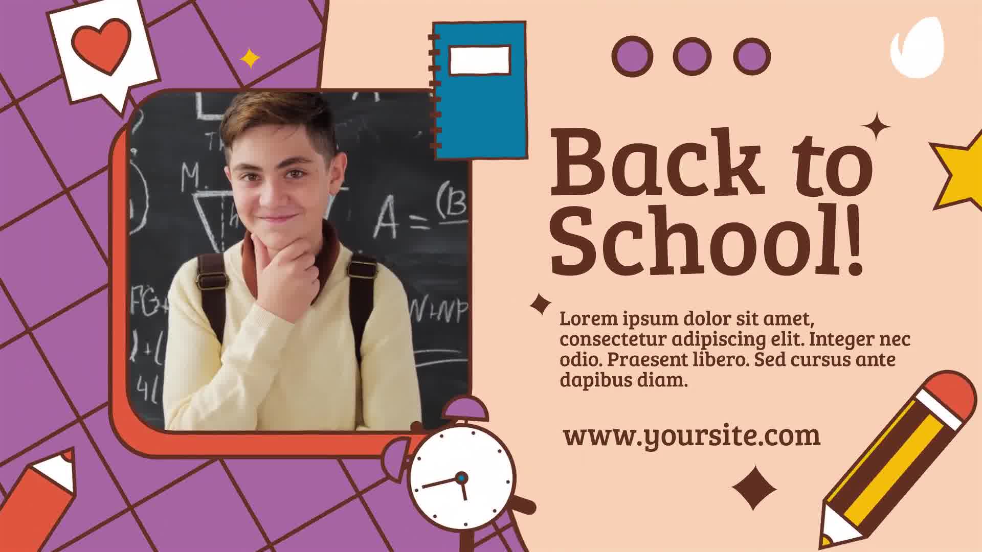 Back To School Intro Slideshow Videohive 38442698 After Effects Image 11
