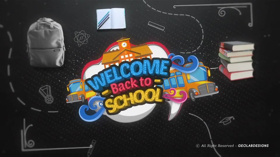 Back To School l School Slideshow Videohive 24529849 After Effects Image 2