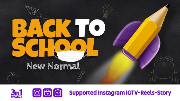 Back To School New Normal - Download 28320764 Videohive