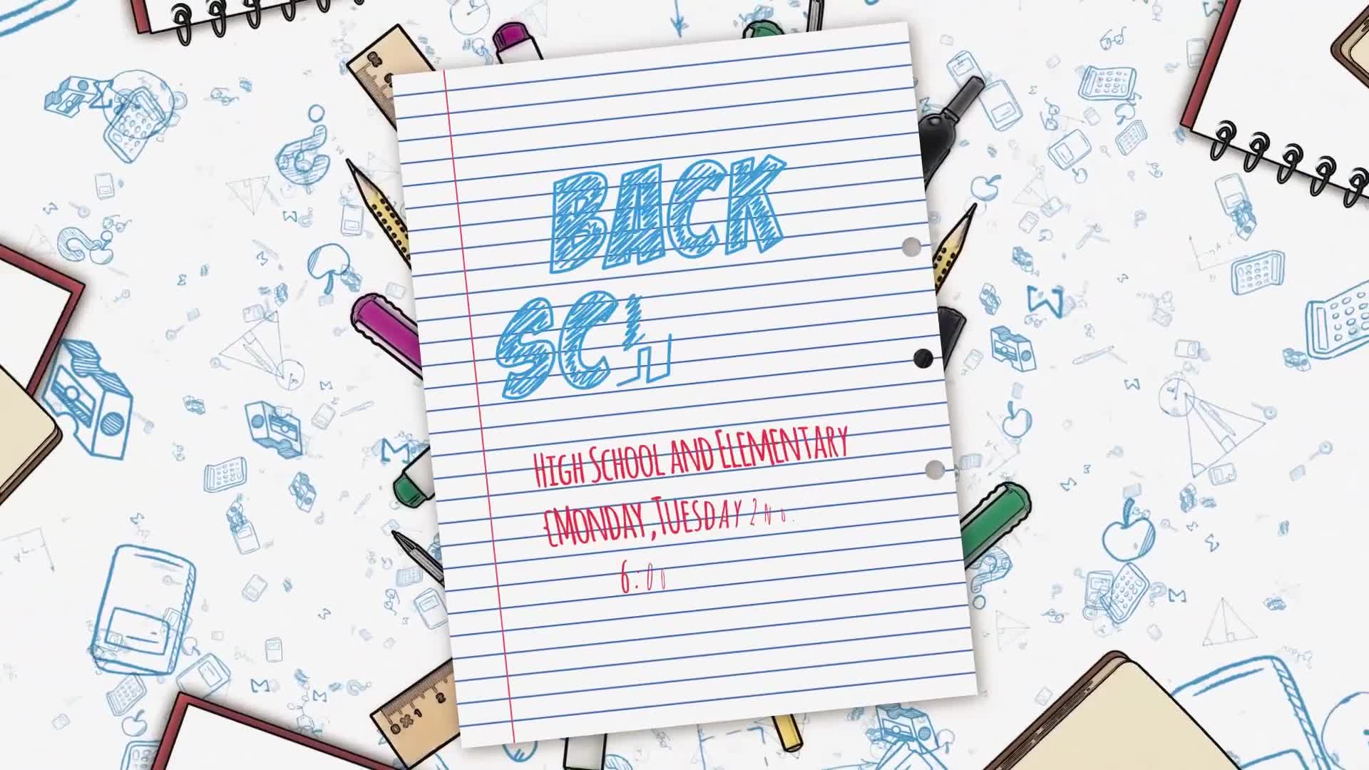 Back to School Package Videohive 24429702 After Effects Image 2