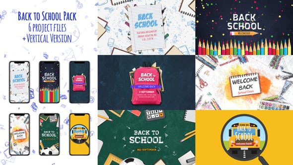 Back to School Package - Videohive 24429702 Download