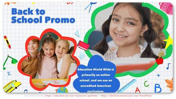 Back To School Promo - 33224640 Download Videohive