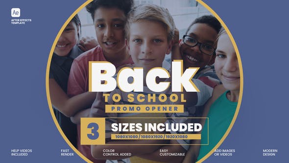 Back To School Promo B110 - 33422413 Download Videohive