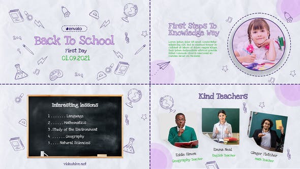 Back To School Promo B121 - 33655787 Download Videohive