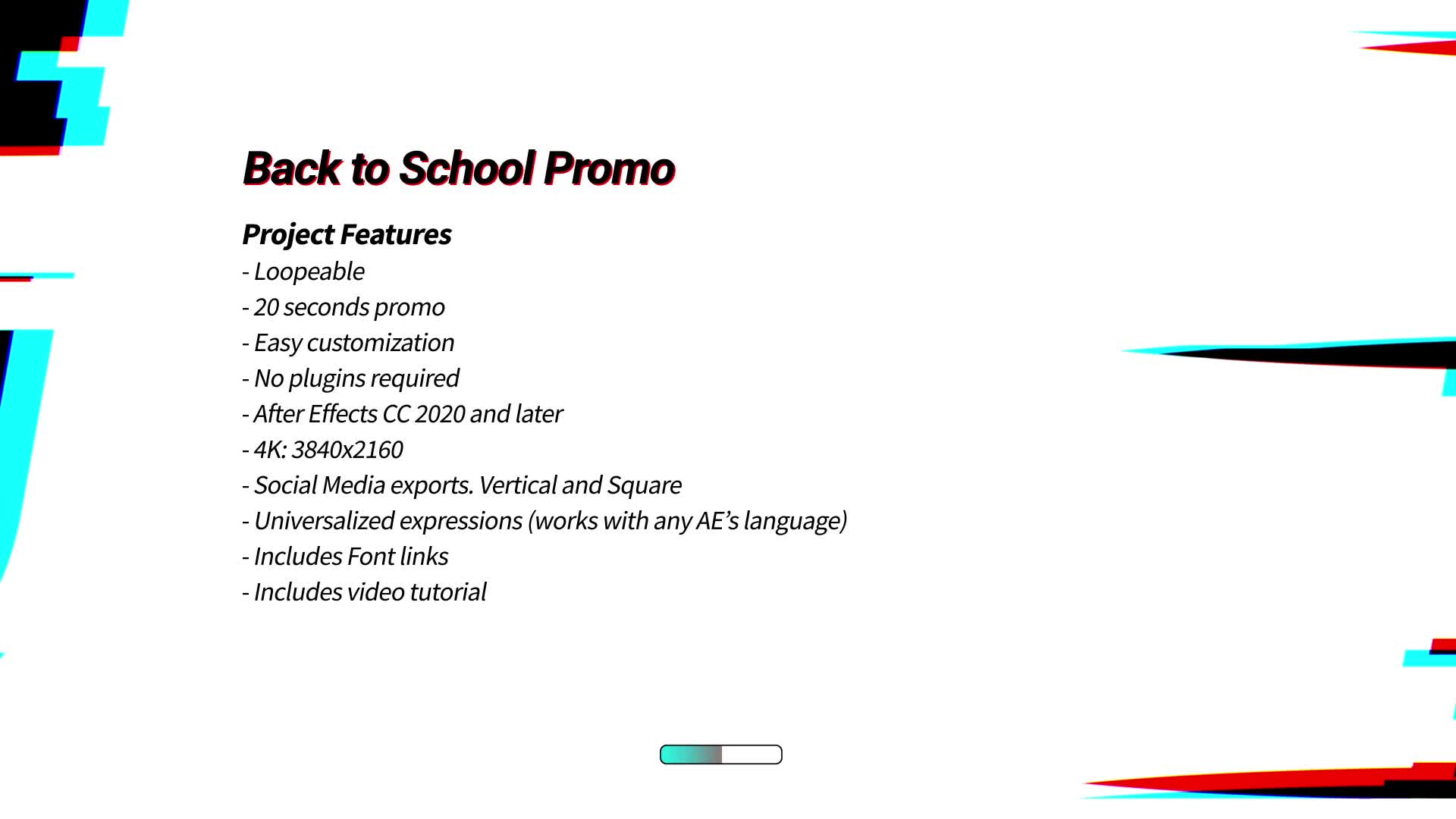 Back to School Promo Videohive 30616153 After Effects Image 1